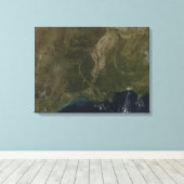 Toile Une vue dégagée sur le sud des États-Unis (Insitu (Plancher de Bois))