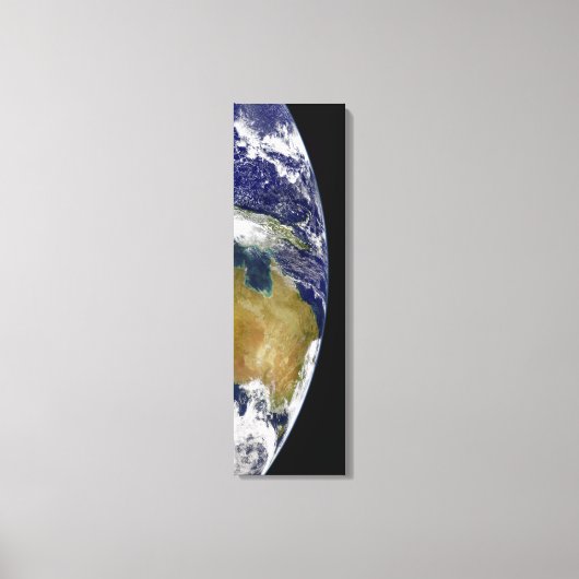 Toile Une vue partielle de la Terre montrant l'Australie (Recto)