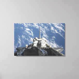 Toile Une vue partielle de Space Shuttle Atlantis