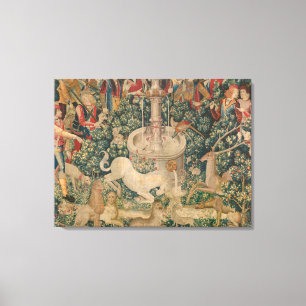 Toile Unicorn est trouvé, Tapisserie médiévale