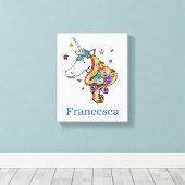 Toile Unicorne de Rainbow (Insitu (Plancher de Bois))
