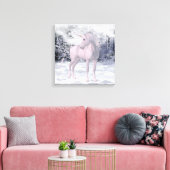 Toile Unicorne d'hiver (Insitu(Salon))