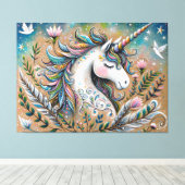 Toile Unicorne magique (Insitu (Plancher de Bois))