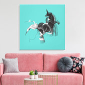 Toile Unicorne numérique (Insitu(Salon))