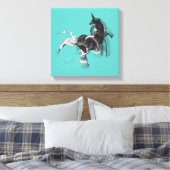 Toile Unicorne numérique (Insitu(Chambre))