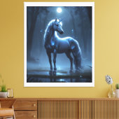 Toile Unicorne Theme Canvas Art (Insitu(Salon))