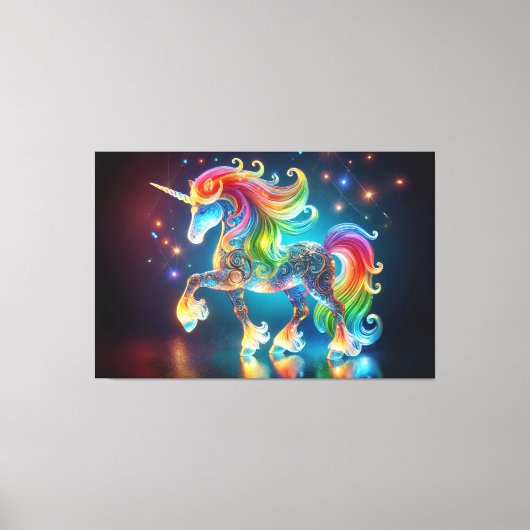 Toile Unicorne unique (Recto)