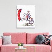 Toile Uniforme des volontaires (Insitu(Salon))