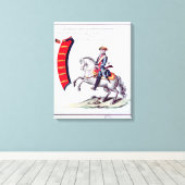 Toile Uniforme des volontaires (Insitu (Plancher de Bois))