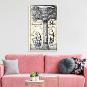 Toile Union des opposants Alchimie symbolique (Insitu(Salon))