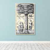 Toile Union des opposants Alchimie symbolique (Insitu (Plancher de Bois))