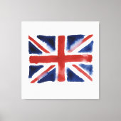 Toile Union jack design canvas print (Recto)