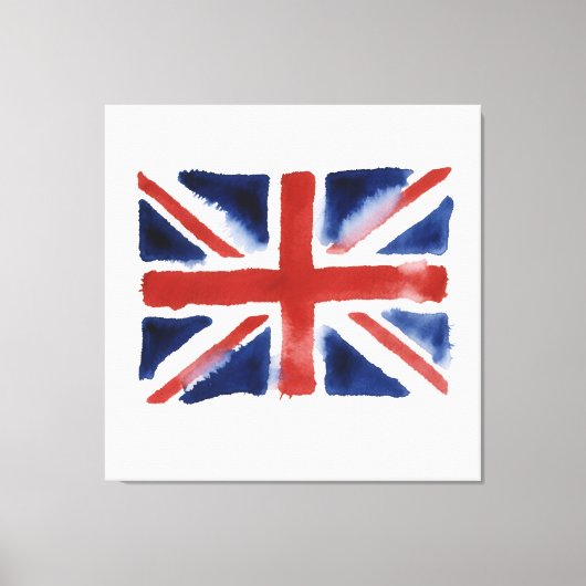 Toile Union jack design canvas print (Recto)