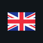 Toile Union Jack ~ Drapeau britannique<br><div class="desc">Drapeau du Royaume-Uni de Grande-Bretagne et d'Irlande du Nord. Un symbole de la Grande-Bretagne et de l'empire passé.</div>