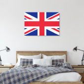 Toile Union Jack ~ Drapeau britannique (Insitu(Chambre))