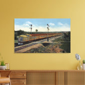 Toile Union Pacific Streamliner "Ville de Denver" (Insitu(Salon))