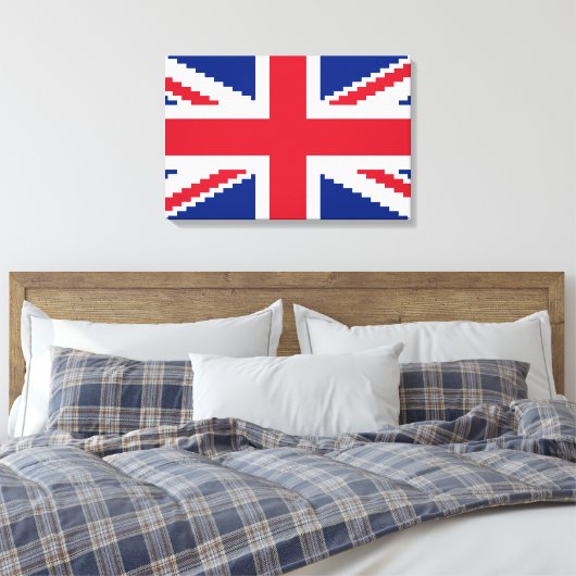 Toile Union Pixel Jack 8 bits (Insitu(Chambre))