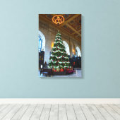 Toile Union Station Christmas Tree, Kansas City (Insitu (Plancher de Bois))