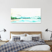 Toile Unité de la Terre et de l'Eau Misty Paysage (Insitu(Chambre))
