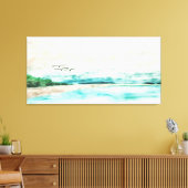 Toile Unité de la Terre et de l'Eau Misty Paysage (Insitu(Salon))