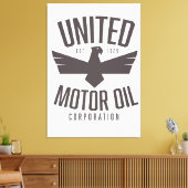 Toile United Motor Oil Corporation, (Insitu(Salon))