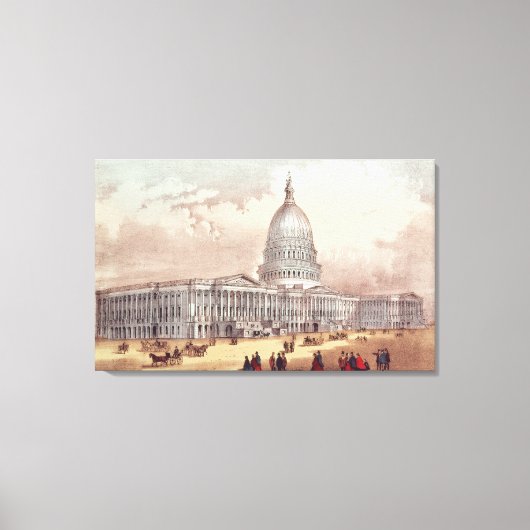 Toile United States Capitol, Washington D.C. (Recto)