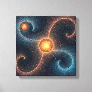 Toile univers fantastique Rêves cosmiques Wall Art