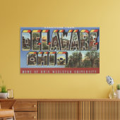 Toile Université de Wesleyan - Scènes de grandes lettres (Insitu(Salon))