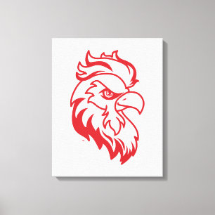 Toile Université d'État de Jacksonville Gamecocks Red ga