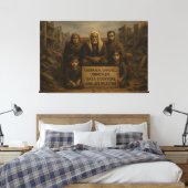 Toile Unshaken. Non déplacé. Sans rupture. — Gaza tous l (Insitu(Chambre))