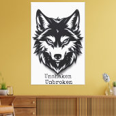 Toile Unshaken. Unbroken (Insitu(Salon))