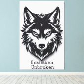 Toile Unshaken. Unbroken (Insitu (Plancher de Bois))