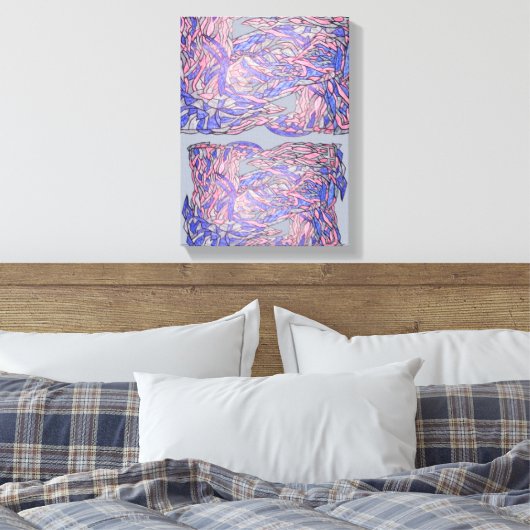 Toile Unstructured Grace Abstract Movement Art (Insitu(Chambre))