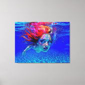 Toile “Up Close and Personal” - A Chromatic Portrait (Recto)