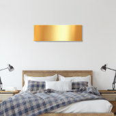 Toile Upload Your Photo on Glamorous Gold Background (Insitu(Chambre))