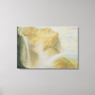Toile Upper Falls of the Reichenbach (avec papier)