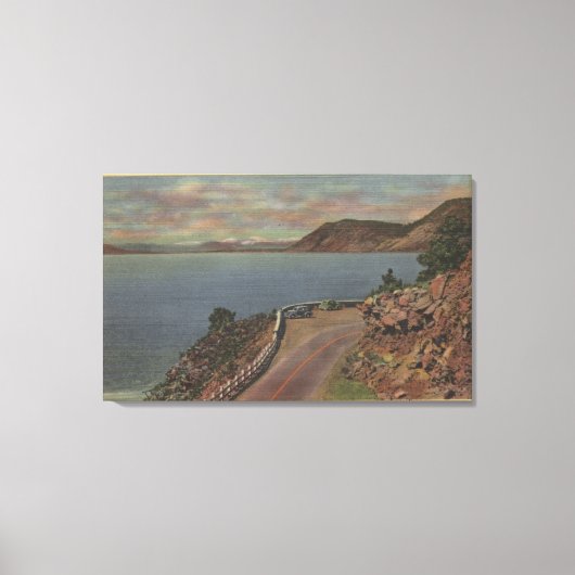 Toile Upper Klamath Lake, Oregon - Point de vue (Recto)