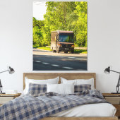Toile UPS en mouvement (Insitu(Chambre))