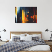 Toile Urban Lights Abstract Geometry (Insitu(Chambre))