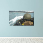 Toile US Marine conduit un véhicule d'assaut amphibie (Insitu (Plancher de Bois))