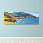 Toile USA, Californie. Panorama De Big Sur Avec Bixby (Insitu (Plancher de Bois))
