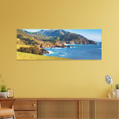 Toile USA, Californie. Panorama De Big Sur Avec Bixby (Insitu(Salon))