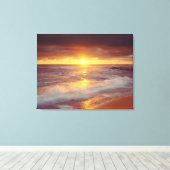 Toile USA, Californie, San Diego. La plage de Sunset Cli (Insitu (Plancher de Bois))