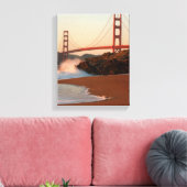 Toile USA, Californie. Vue Golden Gate Bridge (Insitu(Salon))