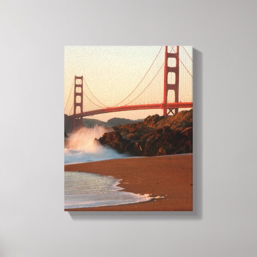Toile USA, Californie. Vue Golden Gate Bridge (Recto)