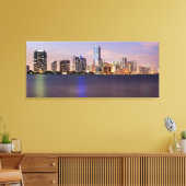 Toile USA, Floride, Miami skyline à crépuscule 2 (Insitu(Salon))