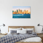 Toile USA, Massachusetts. Panorama sur le front de mer d (Insitu(Chambre))