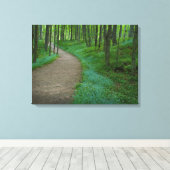 Toile USA, Michigan. Chemin de Miner's Falls (Insitu (Plancher de Bois))