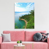 Toile USA, Michigan. Formation 3 de rock de Miner's Cast (Insitu(Salon))