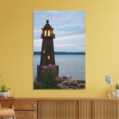 Toile USA, Michigan. Phare de la décoration du jardin (Insitu(Salon))